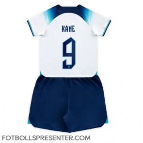England Harry Kane #9 Hemmatröja Barn VM 2022 Kortärmad (+ korta byxor)